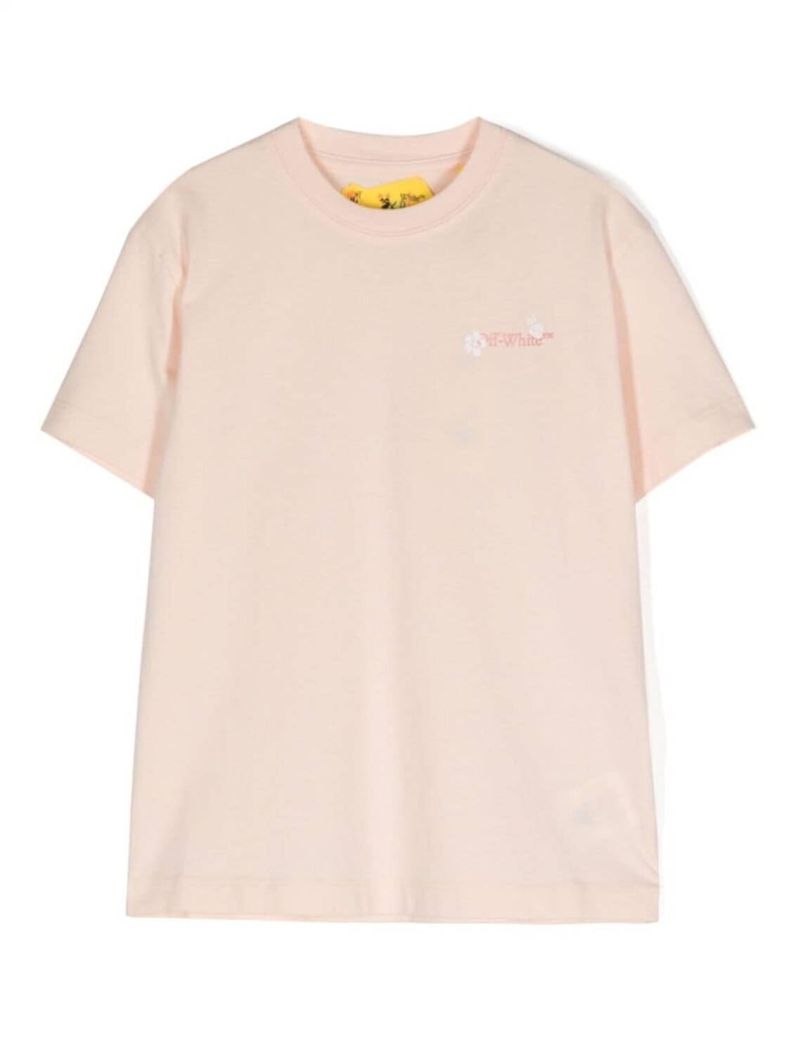 

Off-White Kids футболка с логотипом Arrows, розовый