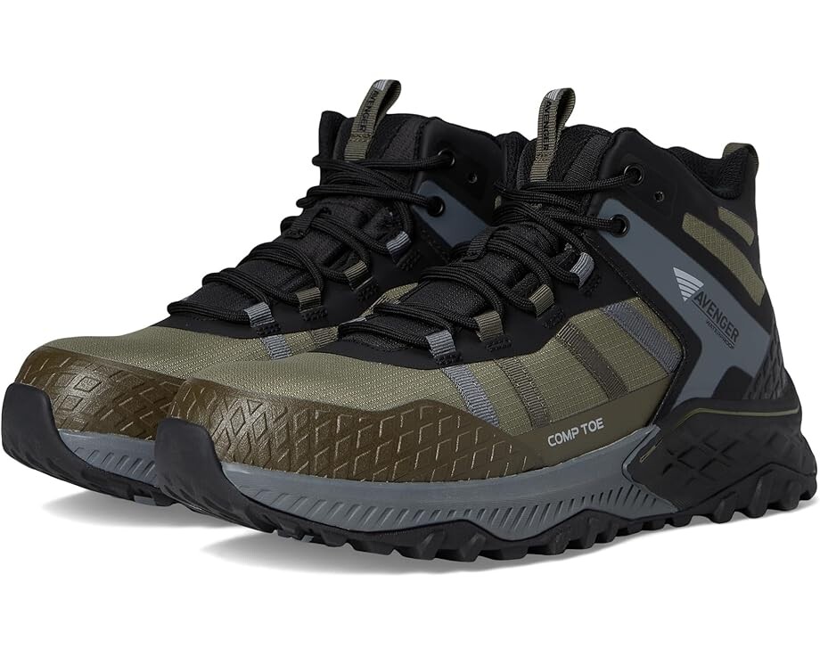

Ботинки Avenger Work Boots Aero Trail Mid Ct, зеленый