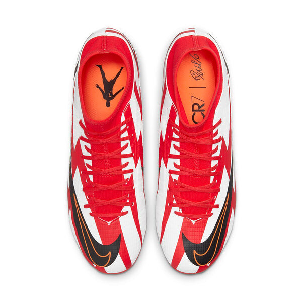 Кроссовки mercurial superfly 8 academy cr7 mg Nike, белый — фото 2