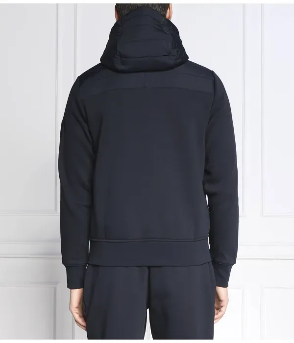 Толстовка MIX MEDIA ZIP TAPE THRUGH regular fit Tommy Hilfiger, темно-синий — фото 4