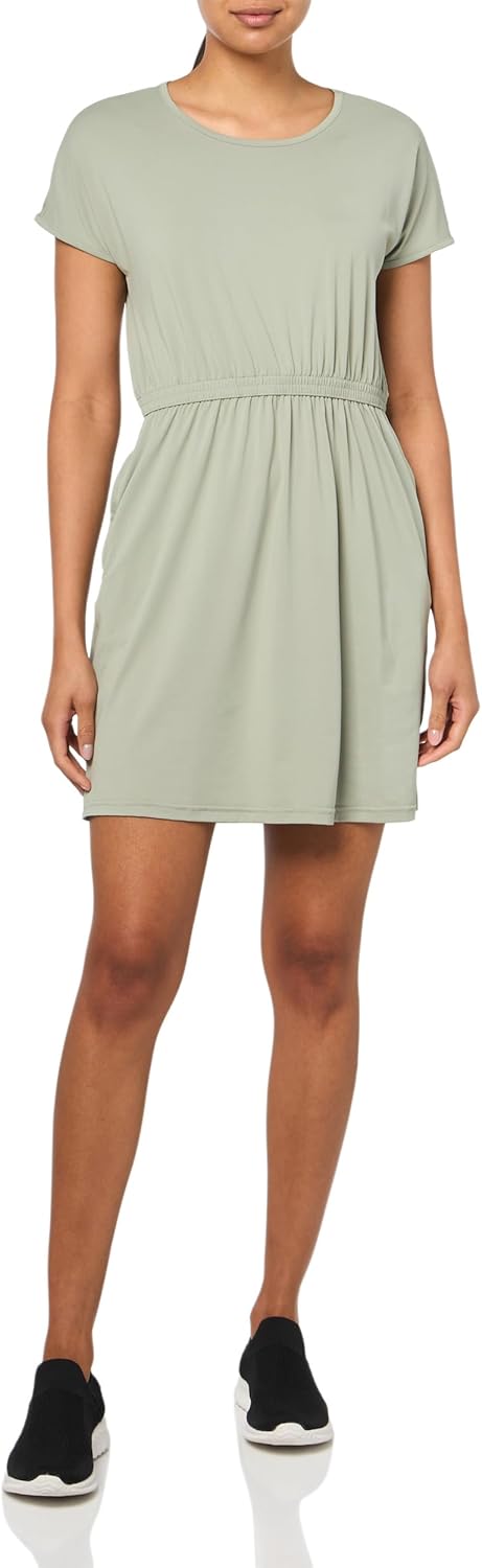 

Columbia Womens Chill River платье с коротким рукавом, Safari