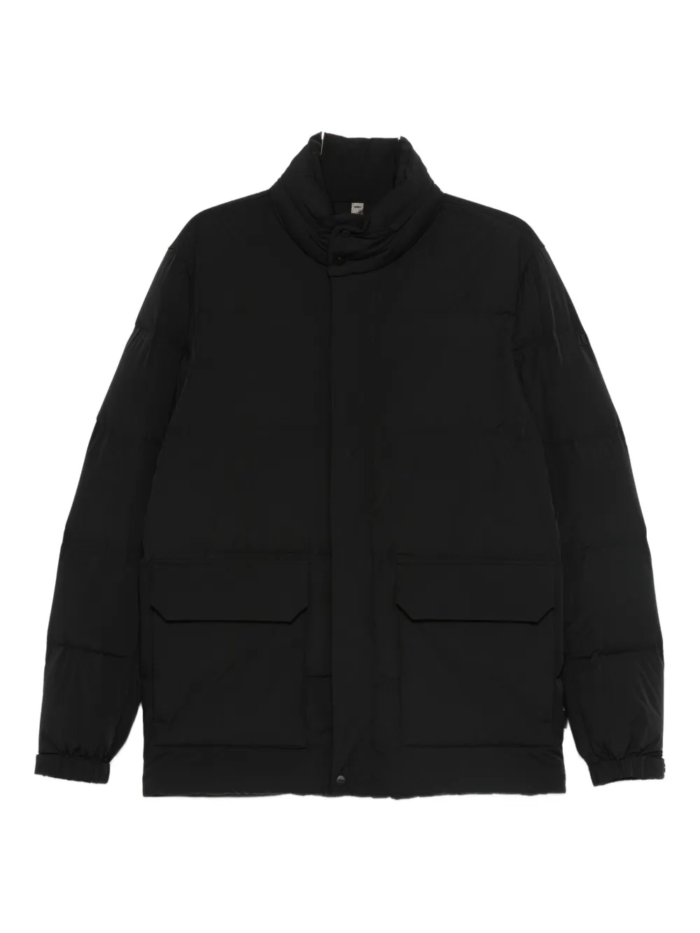 

Куртка с высоким воротом и накладными карманами Duno, черный