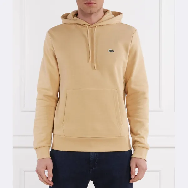 

Толстовка классического кроя Lacoste, коричневый