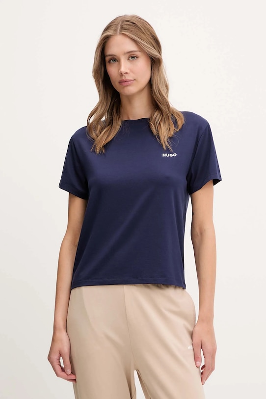 

Футболка lounge nikka_t-shirt HUGO, темно-синий