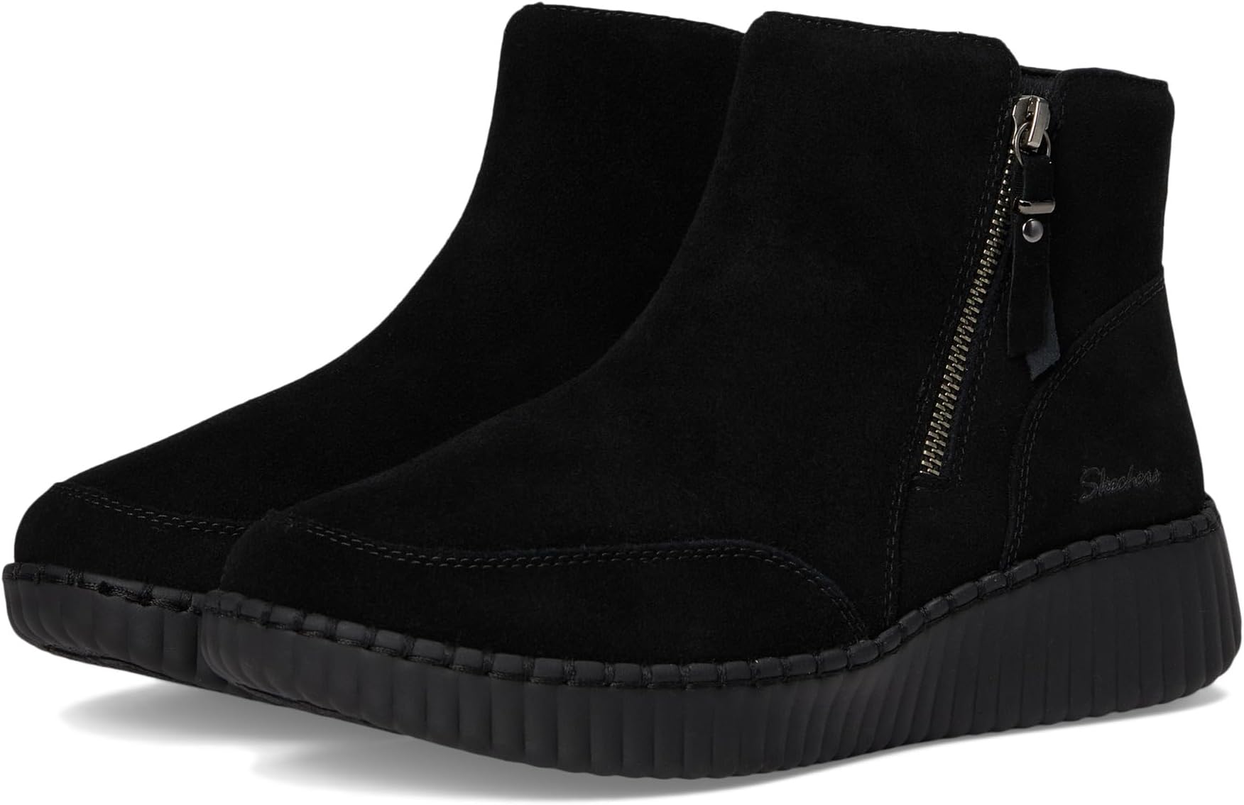 Ботинки SKECHERS Women's Wilshire Blvd - Weekend Crush, Black/Black