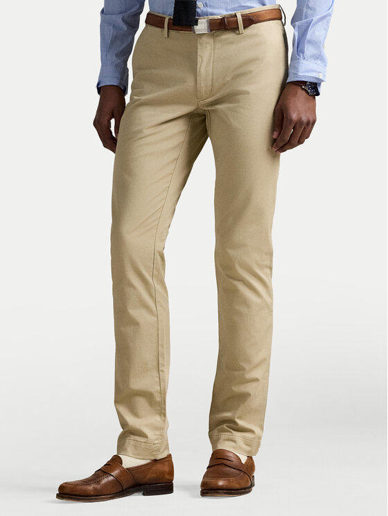

Чиносы slim fit 710644988009 Polo Ralph Lauren, бежевый