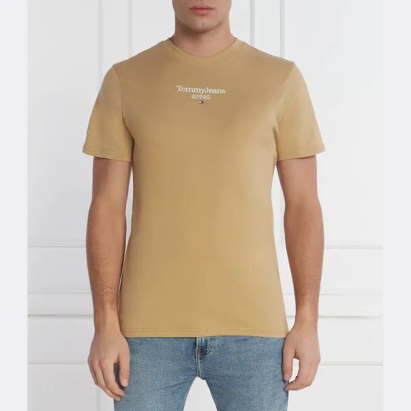 

Футболка Entry tee ext slim fit Tommy Hilfiger, бежевый