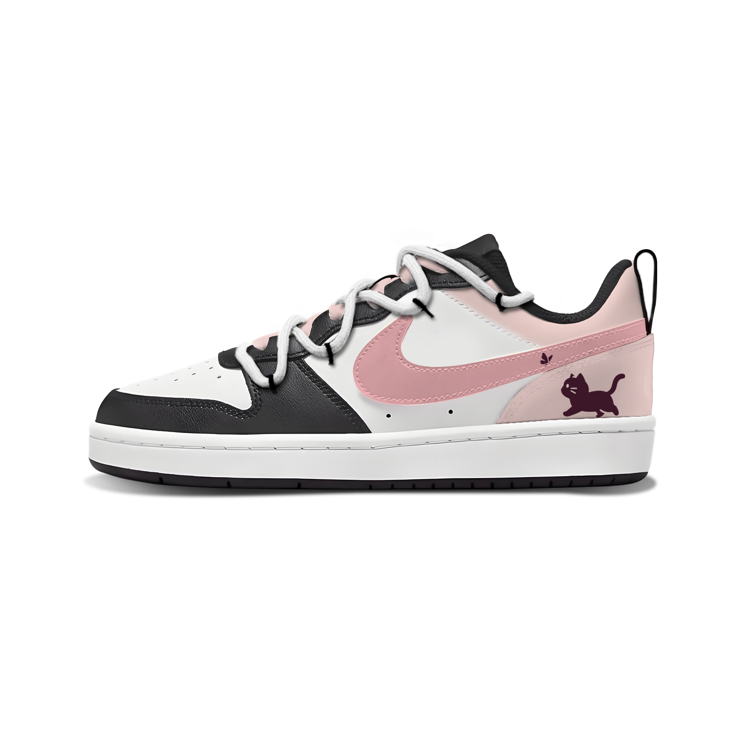 

Детские скейтерские кеды Court Borough Nike, черный