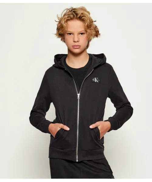 

Толстовка Regular fit Calvin Klein Jeans, черный
