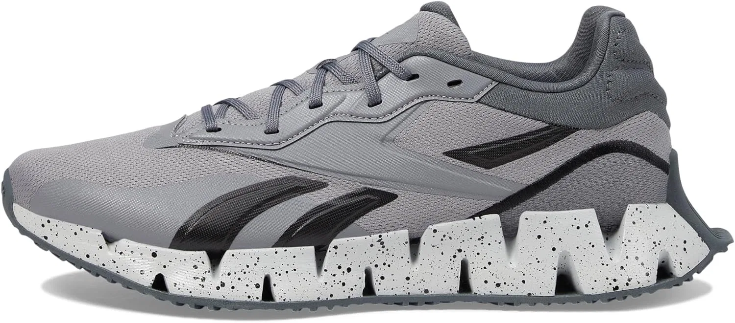 Кроссовки Reebok унисекс Zig Dynamica 4, 2-Pure Grey Black — фото 4