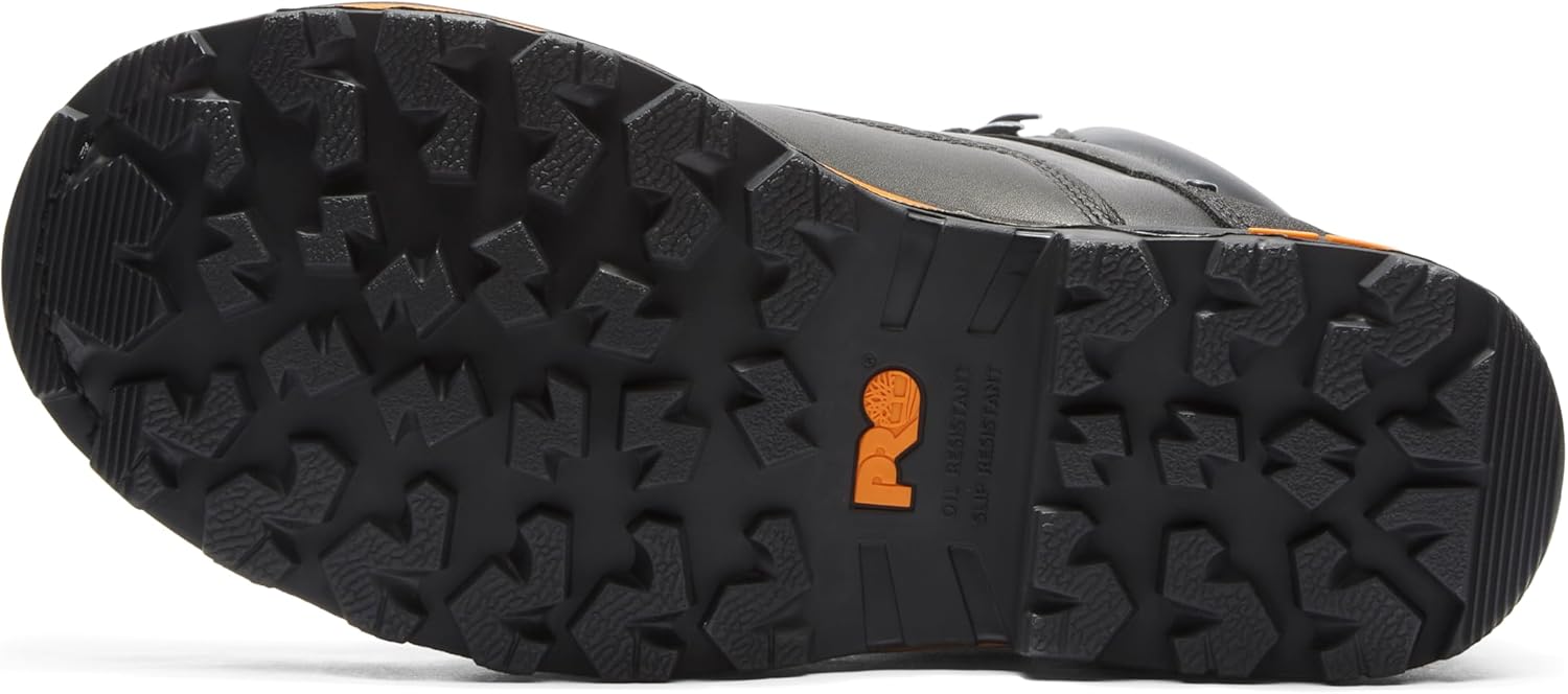 Timberland PRO мужские 6-дюймовые промышленные рабочие ботинки Boondock Comp Toe WP Ins, Black-2024 New — фото 4