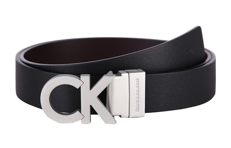 

Мужской кожаный ремень Calvin Klein, Черный