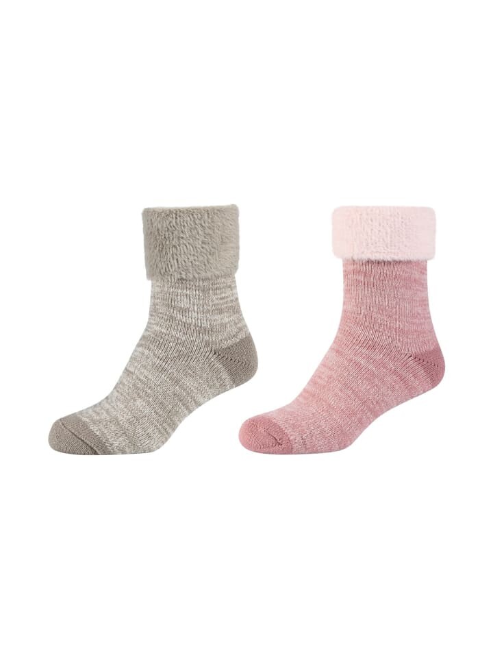 

Носки camano 2er Pack warm & cozy, цвет pink dogwood