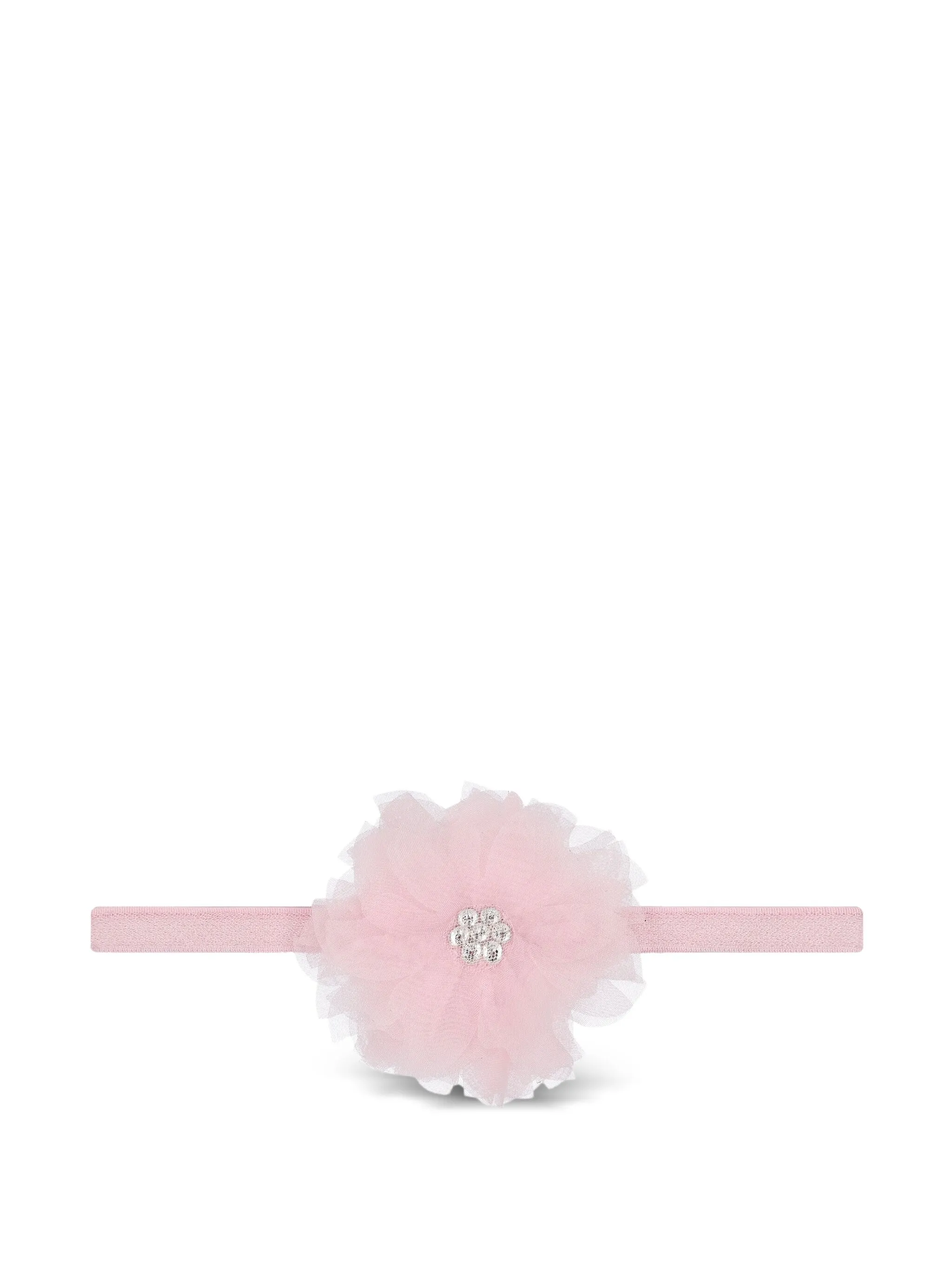 

Ободок с цветочной аппликацией Tutu Du Monde, розовый