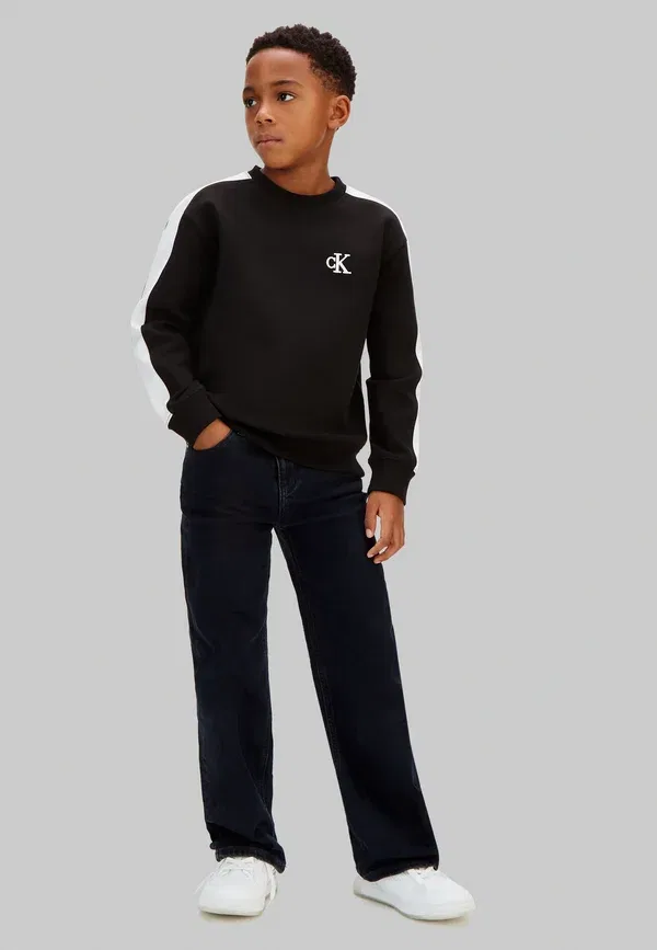Толстовка Calvin Klein Jeans Relaxed, черный — фото 2