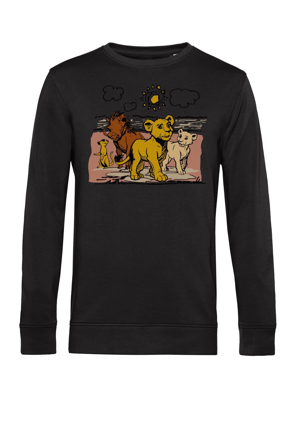 

Толстовка THE LION KING LIVE ACTION GROUP Disney, черный
