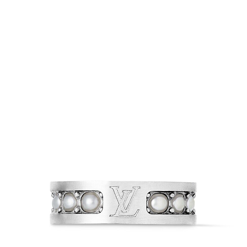 

Кольцо с жемчугом Louis Vuitton, серебряный