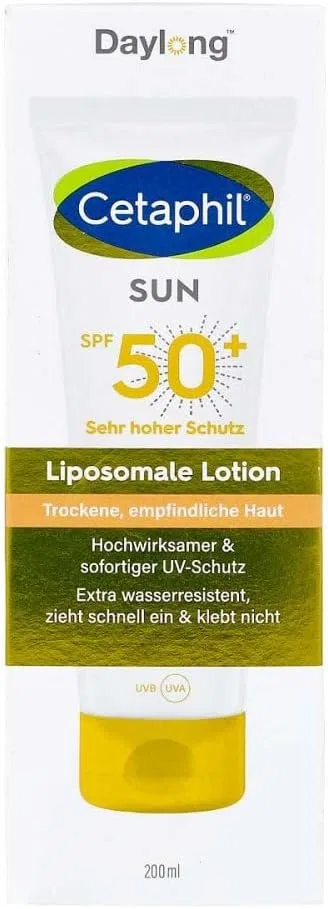 Липосомальный лосьон для защиты от солнца «Sun Daylong SPF 50+» от Cetaphil, 200 мл Cetaphil — фото 2