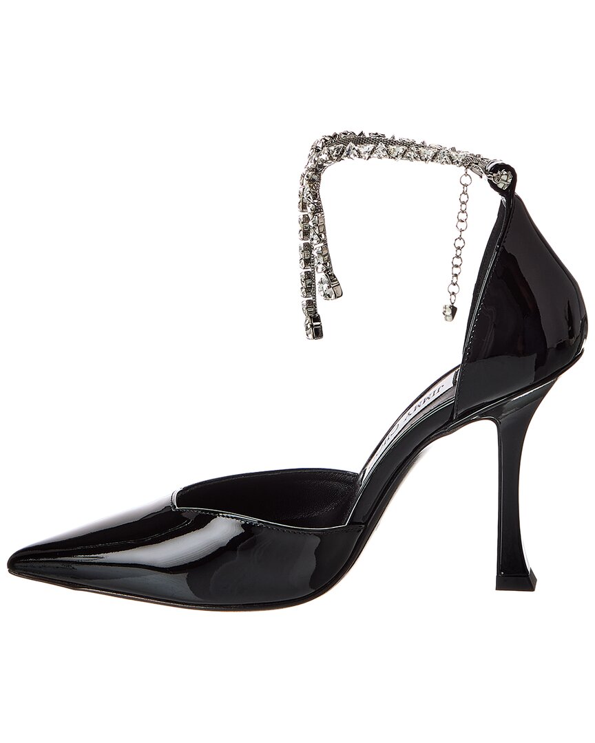 Джимми Чу Стиви 100 Лакированные туфли-лодочки Jimmy Choo, черный — фото 2