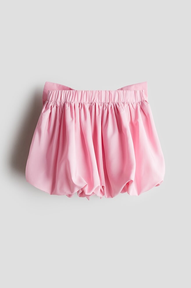 

Юбка-баллон с декоративным бантом H&M, розовый
