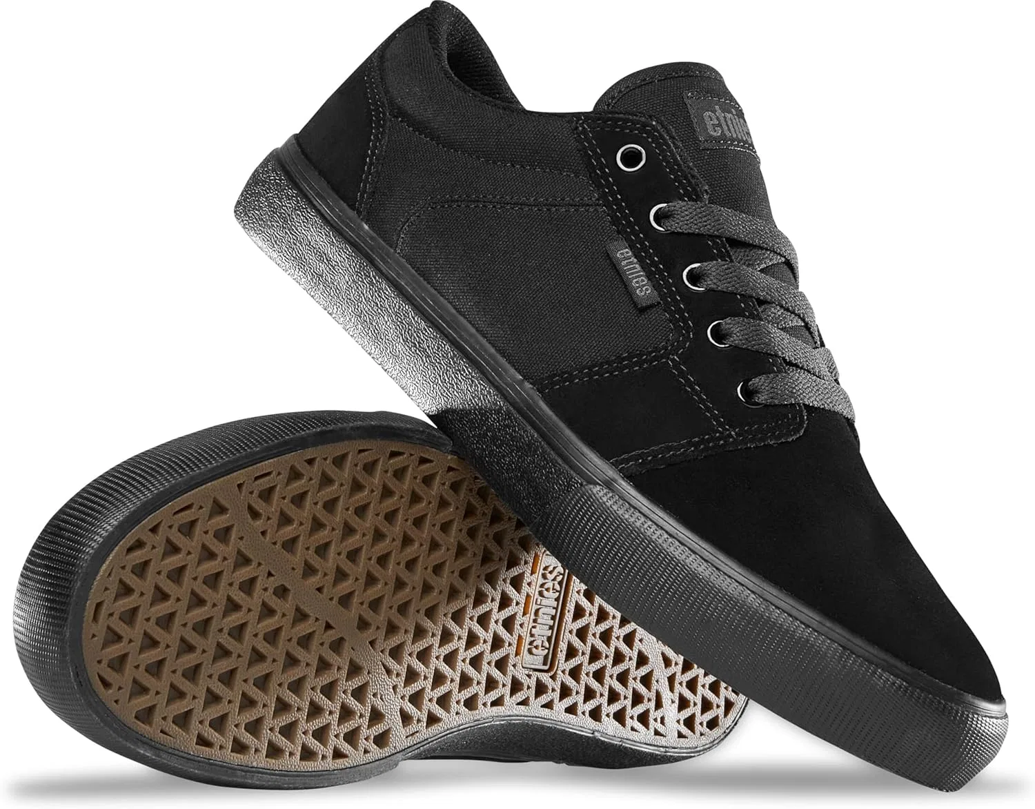 Кроссовки для скейтбординга Etnies Barge LS, Black Dirty Wash — фото 2