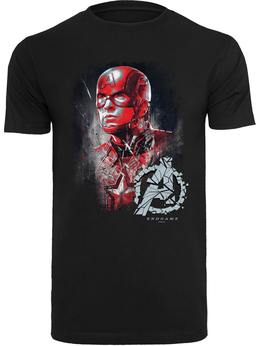 

Рубашка F4NT4STIC Avengers Endgame Captain America, черный