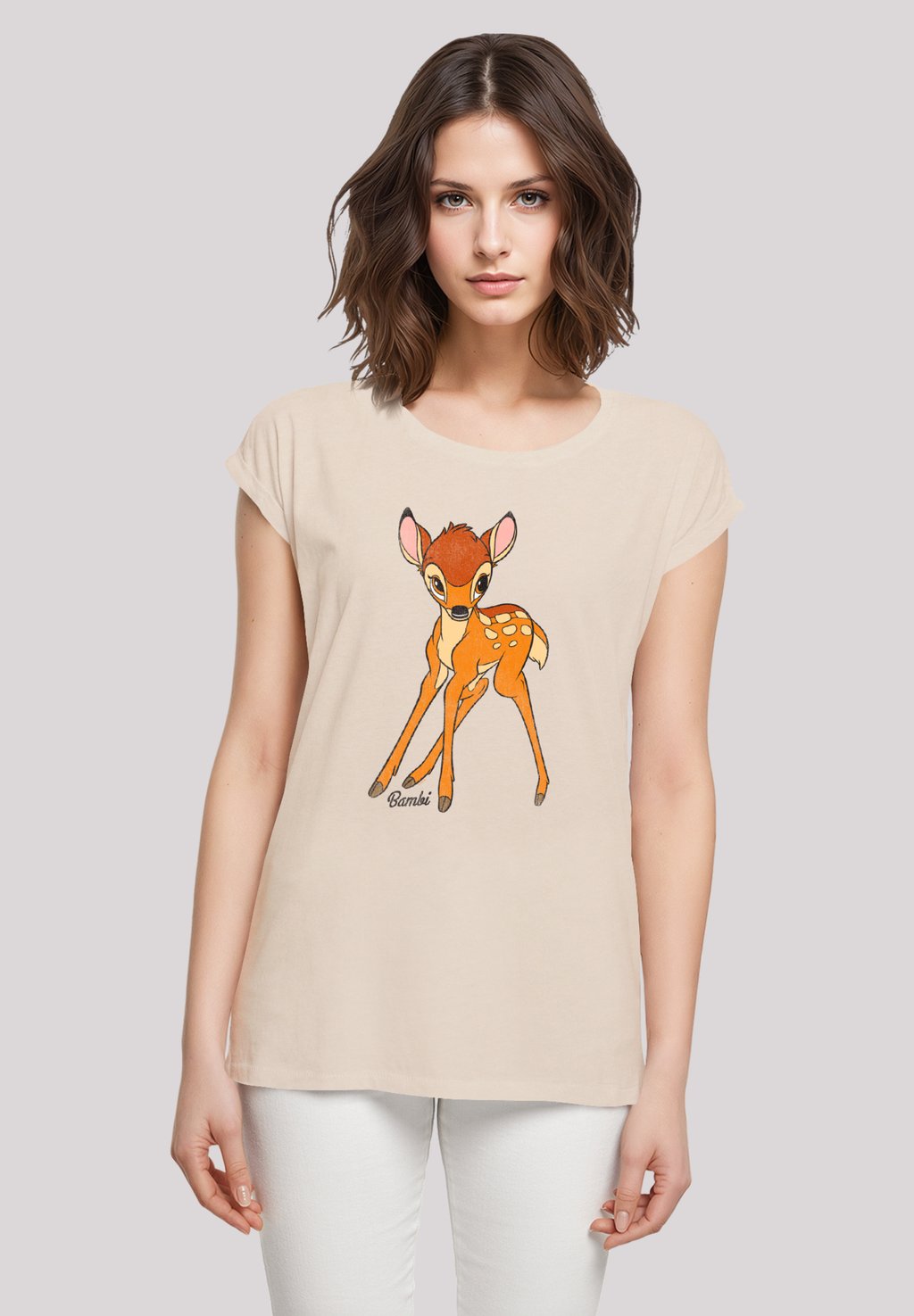

Футболка с принтом DISNEY BAMBI F4NT4STIC, песочный