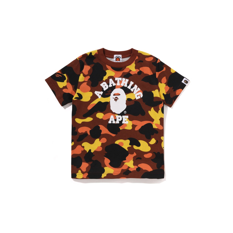 

Футболка FW25 для детей 3-7 лет A BATHING APE, оранжевый
