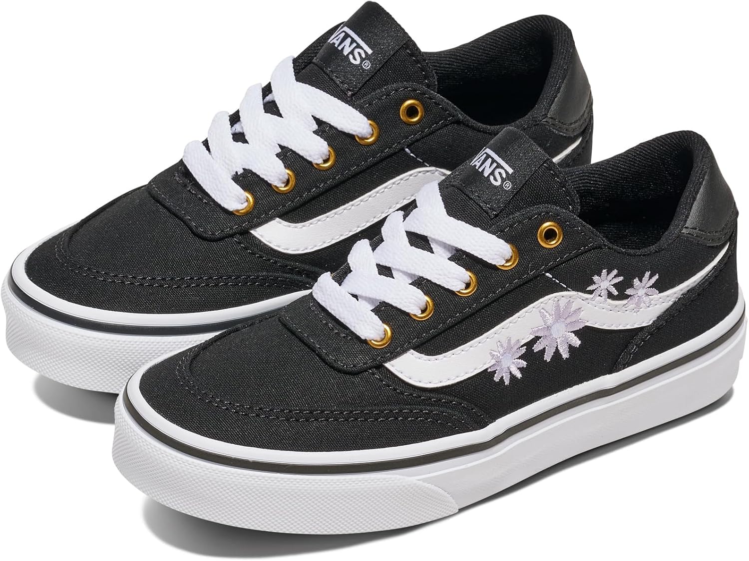 Детские кроссовки Vans Brooklyn Ls, унисекс, черный — фото 2