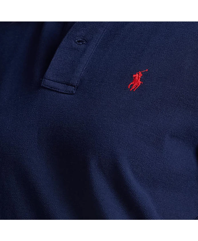 Платье в стиле поло It с логотипом в виде пони Polo Ralph Lauren, синий — фото 2