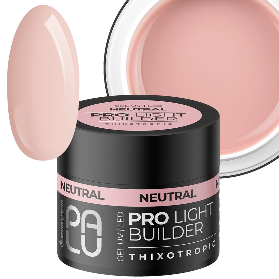 

Palu, Nail builder gel pro light builder powder Neutral, 45 г