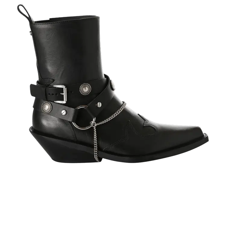 Ботинки Ann Demeulemeester Anne Demeulemeester Wmns Leva Santiags Ankle Boot, Black