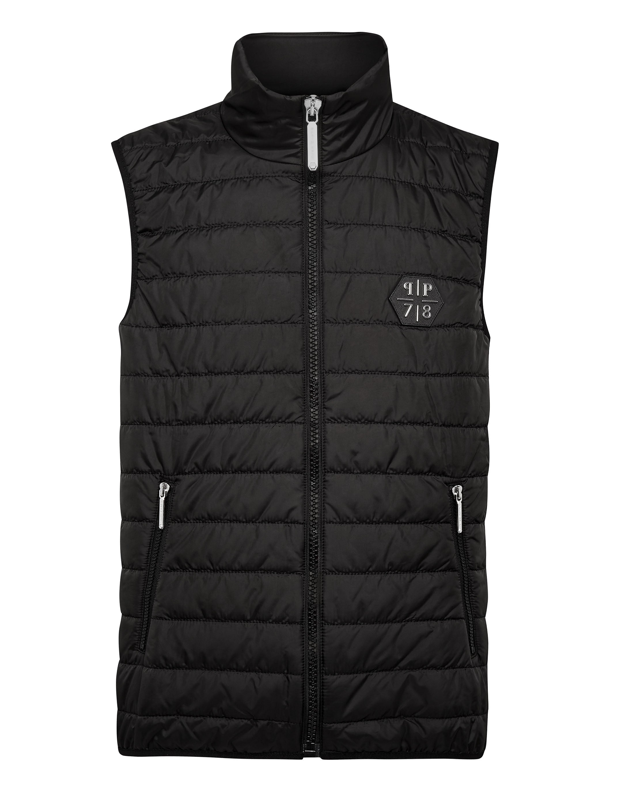 

Короткий жилет PHILIPP PLEIN, черный