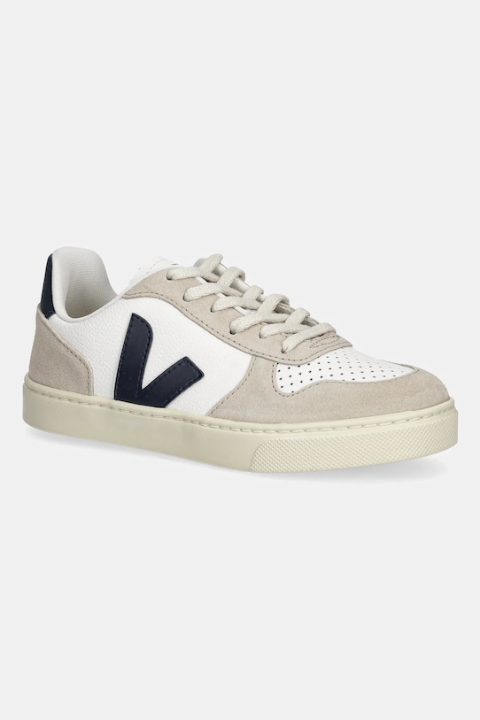 

Маленькие детские кожаные кроссовки V-10 Laces Veja, бежевый