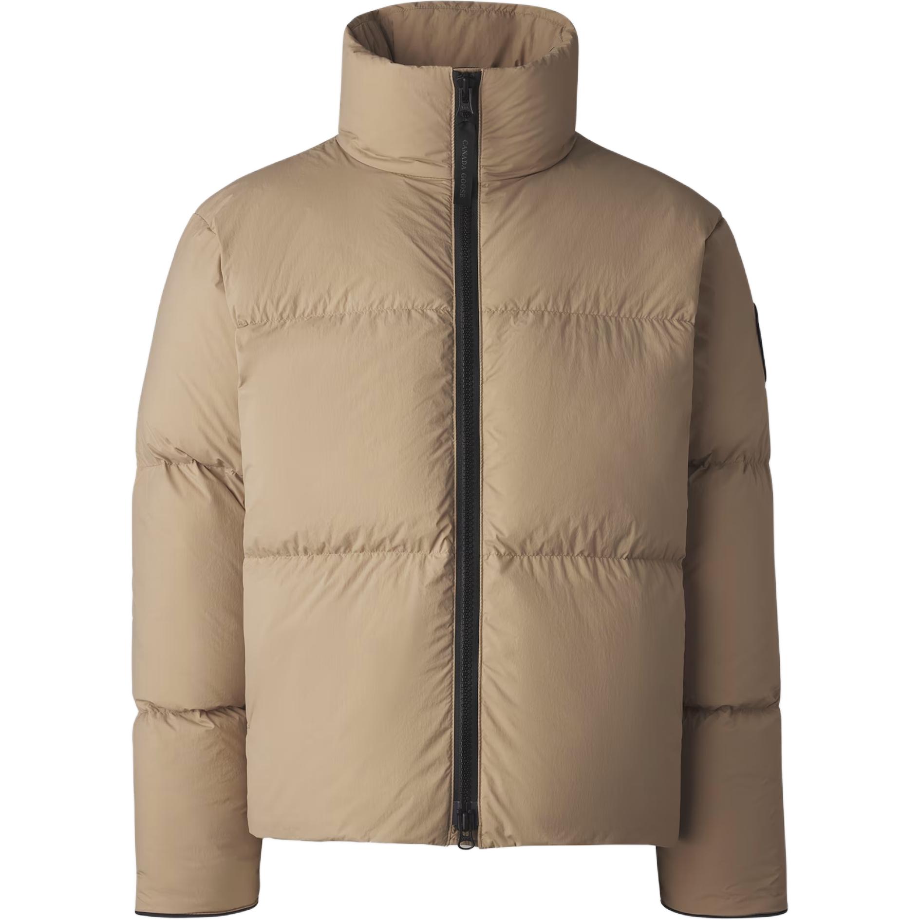

Пуховик с нашивкой-логотипом Lawrence Canada Goose, Desert, Коричневый, Пуховик с нашивкой-логотипом Lawrence Canada Goose, Desert