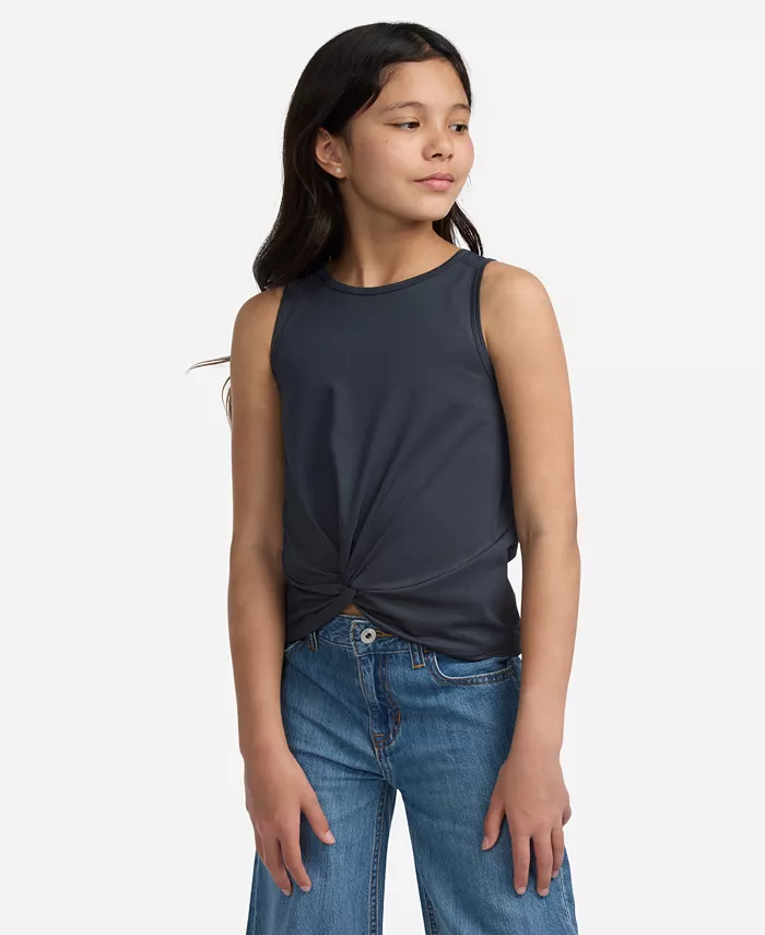 

Детская майка YPB с перекрученным передом Abercrombie Kids, черный