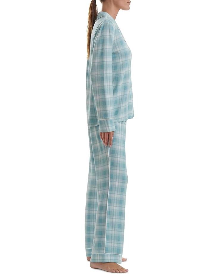 

Пижамный комплект Splendid Pillowsoft Notch Collar PJ Set, цвет Iced Plaid