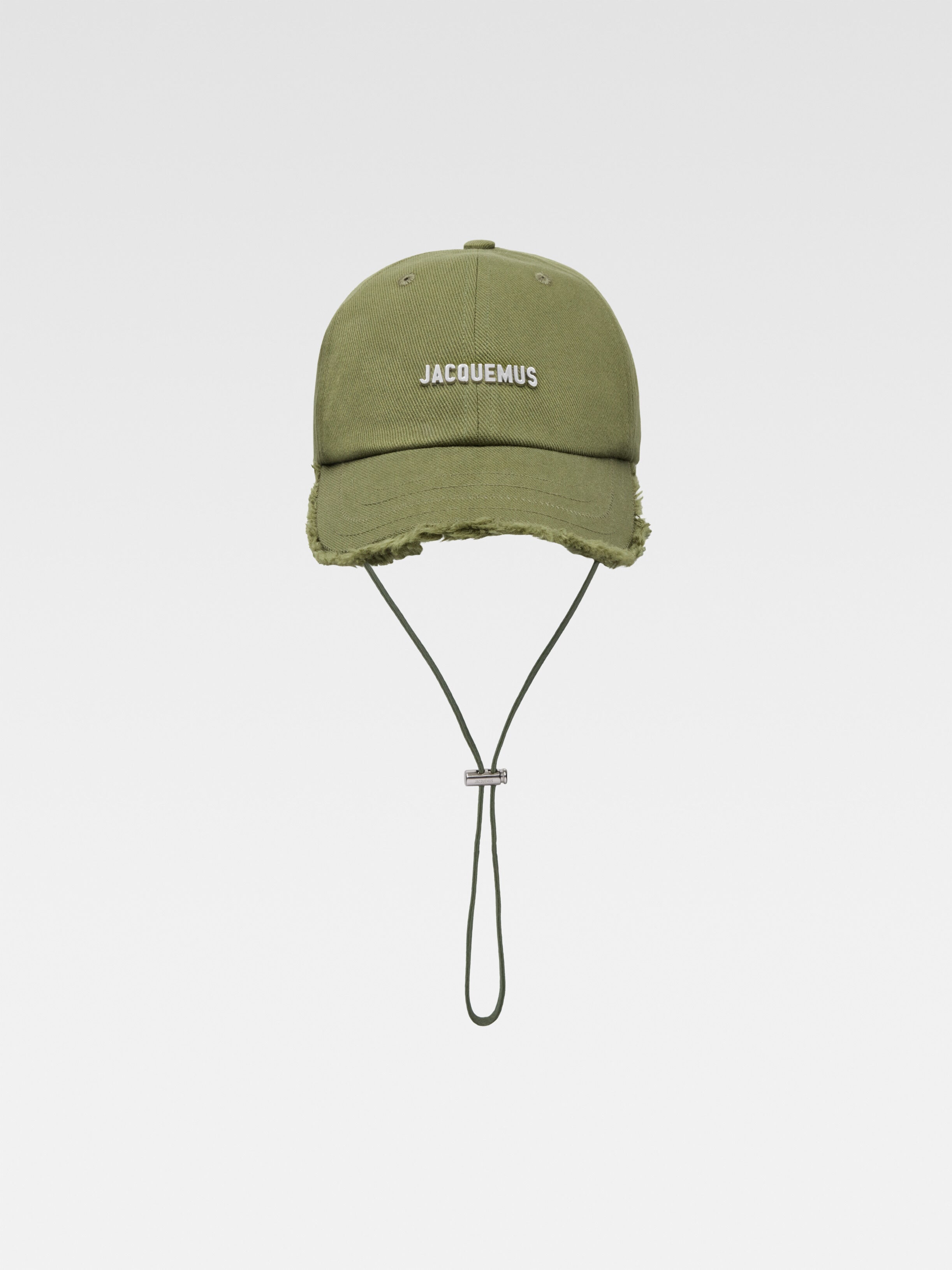 

Бейсболка с бахромой JACQUEMUS The Artichaut cap, хаки