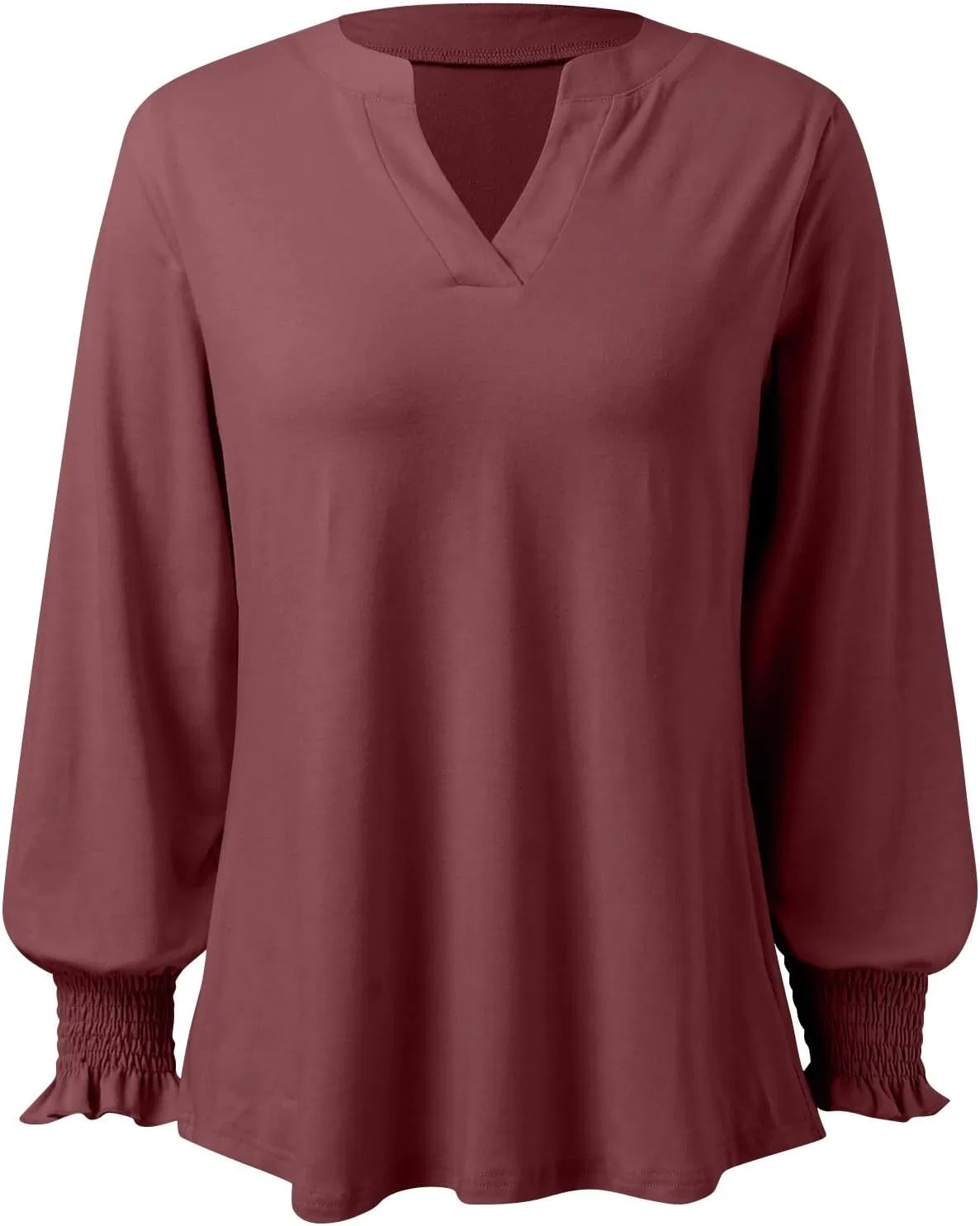 Туника, свободная, Lady Loose Tops, красный — фото 3