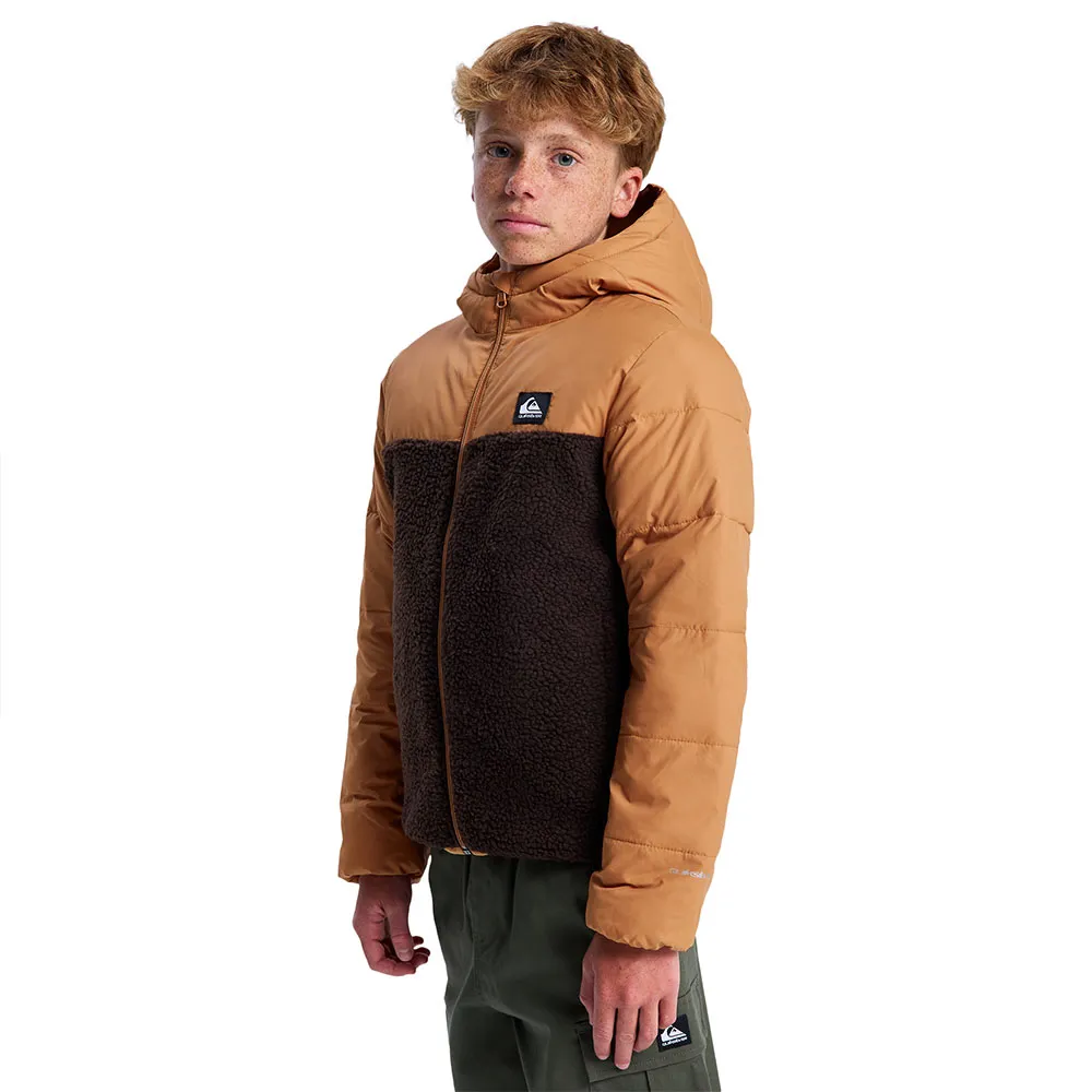 

Худи Quiksilver Scaly Reversible, коричневый