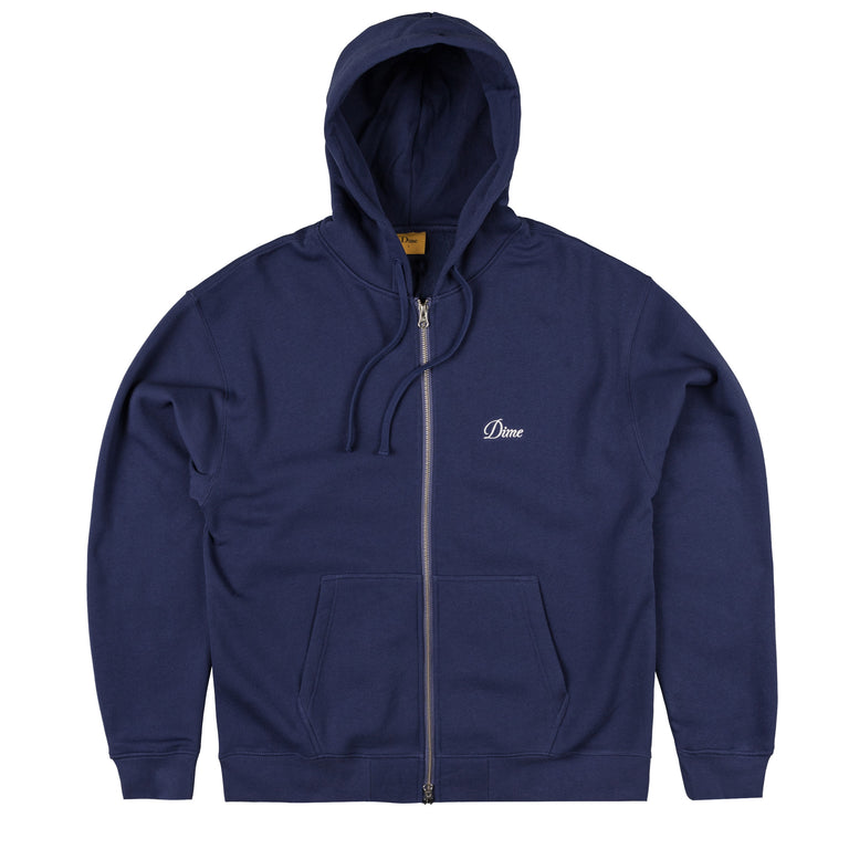 

Худи cursive zip hoodie Dime, синий