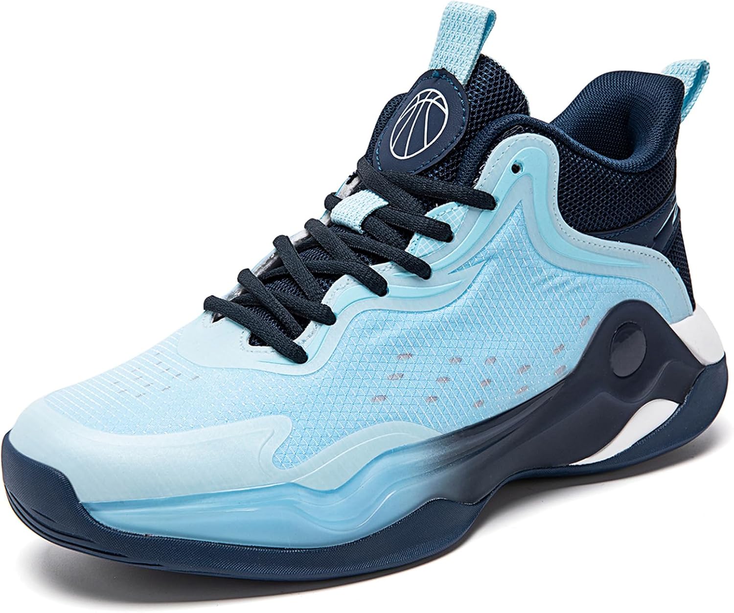 

Мужские баскетбольные кроссовки Beita с высоким верхом, спортивная обувь, противоскользящие и износостойкие, темно-синий