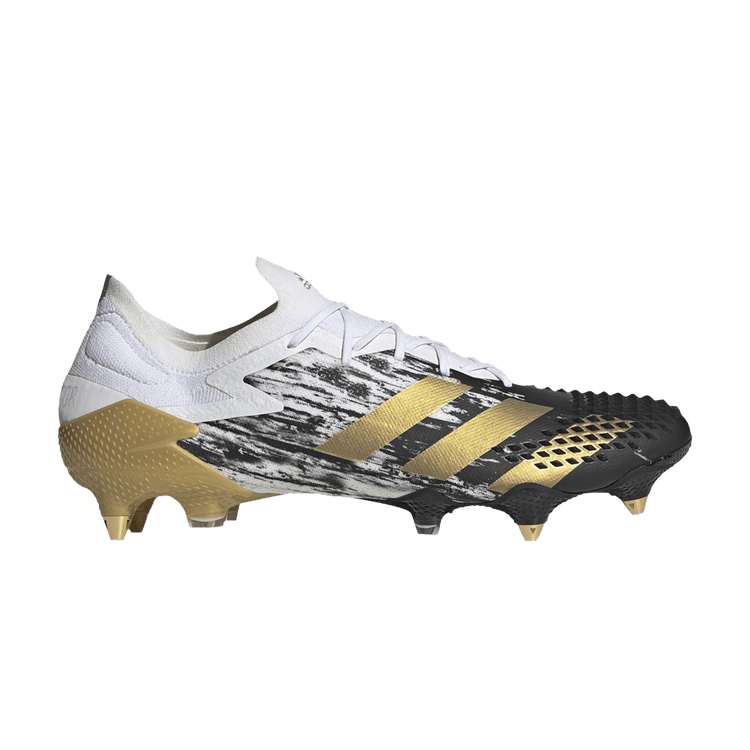 

Кроссовки Predator Mutator 20.1 Low SG 'White Gold Metallic', белый