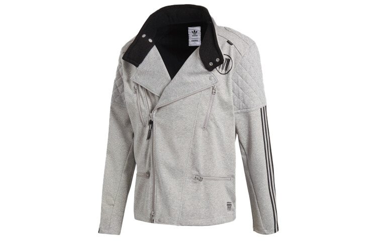

Куртка RIDERS мужская, средняя, серо-меланжевая Adidas Originals, серый