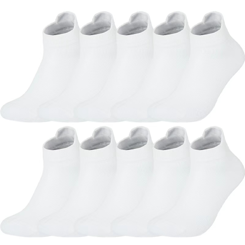 

Набор носков No Show Unisex Combo Set 361°, 10 pack (черный+розовый+red+синий+зеленый)