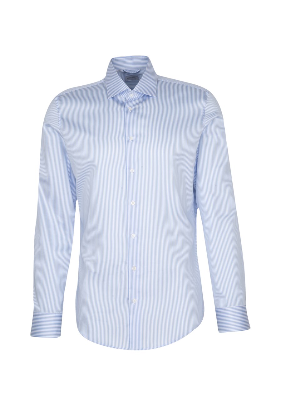 

Рубашка делового кроя Slim Fit SEIDENSTICKER Smart Classics, светло-голубой