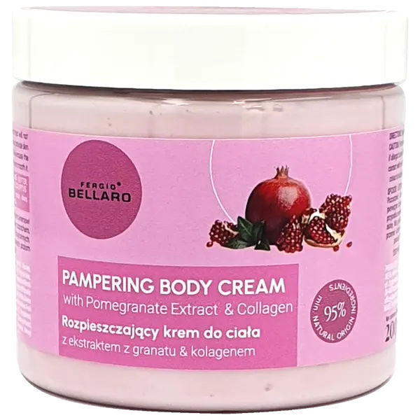 

Нежный крем для тела с гранатом и коллагеном, 200 мл Fergio Bellaro Skin food