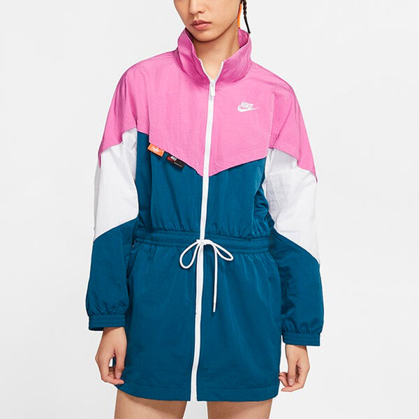 Куртка как w спортивная одежда icn clsh track jkt куртка космическая фуксия Nike, красный — фото 4