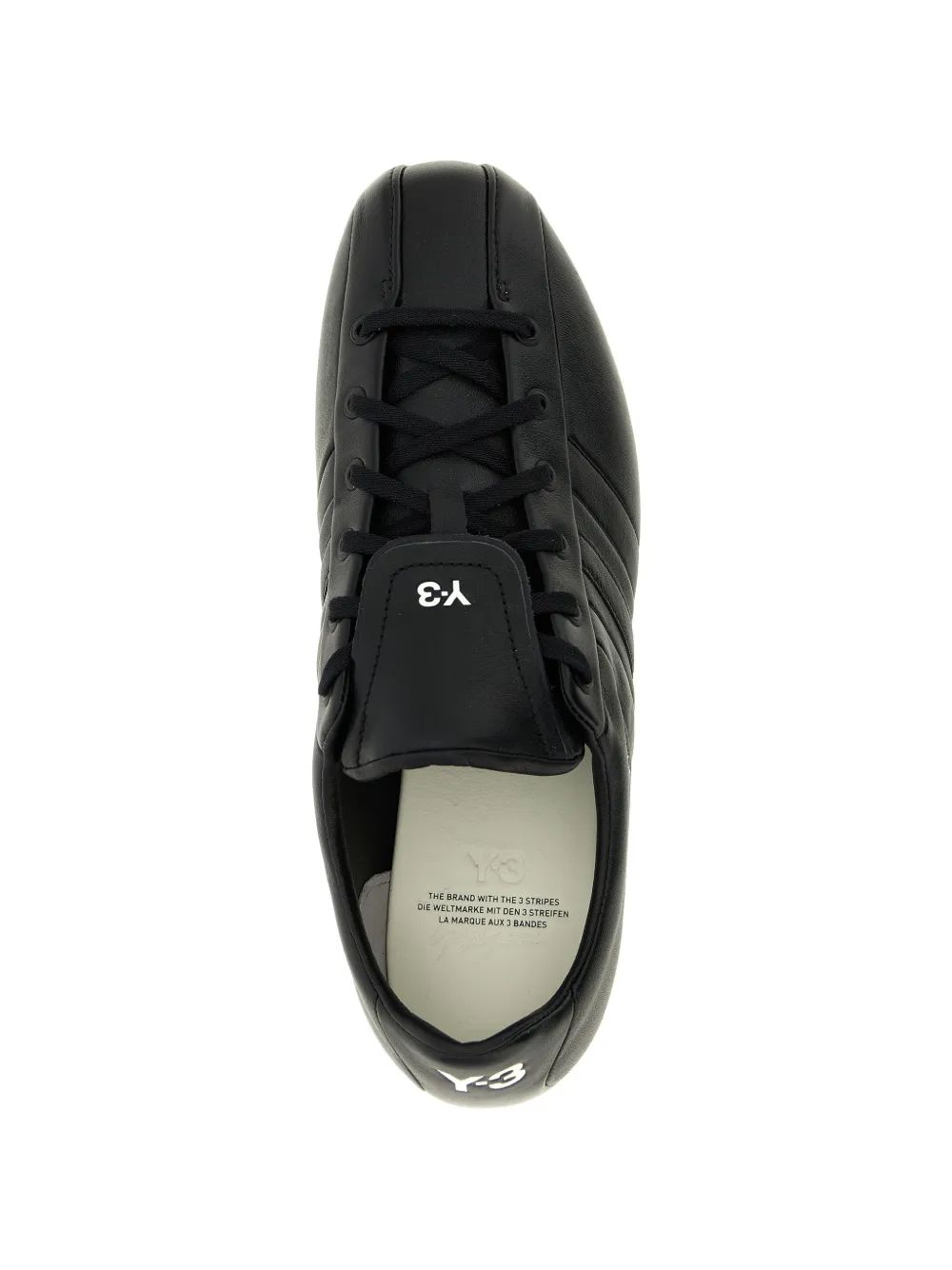 Кожаные кроссовки Y-3 Field Y-3, черный — фото 3