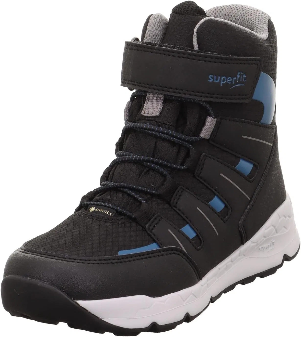 Ботинки Superfit Jungen Free Ride Gore-tex 1-000568, Black Blue 0010